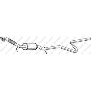 предно гърне BOSAL 288-027