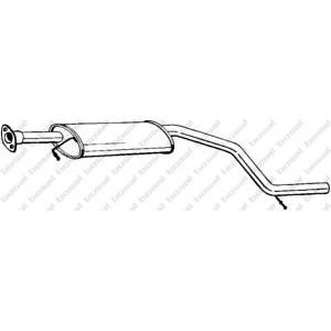 средно гърне BOSAL 281-067 