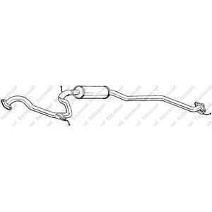 средно гърне BOSAL 290-011 