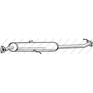 средно гърне BOSAL 285-281 