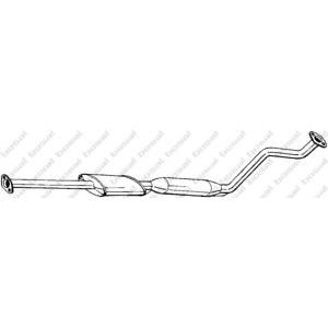 средно гърне BOSAL 287-109 
