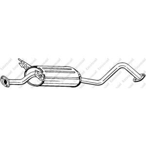 средно гърне BOSAL 281-865 