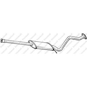 средно гърне BOSAL 284-307