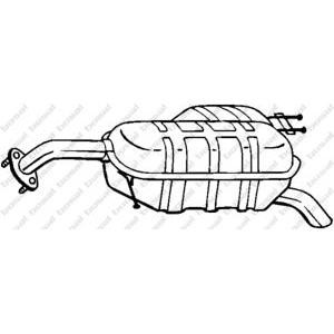 крайно гърне BOSAL 169-045 