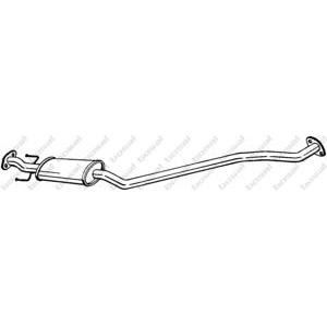 средно гърне BOSAL 285-421