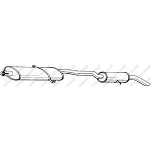 задно гърне BOSAL 286-143 