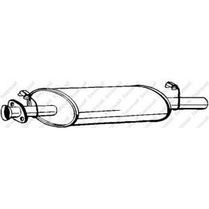 средно гърне BOSAL 211-069 