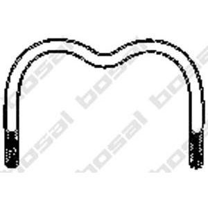 скоба, изпускателна система BOSAL 251-087