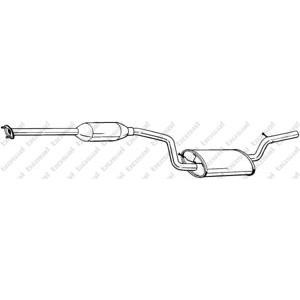 средно гърне BOSAL 288-203