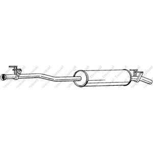 средно гърне BOSAL 287-355