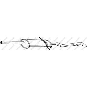 задно гърне BOSAL 282-061