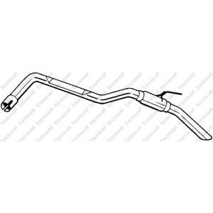 крайно гърне BOSAL 281-881 