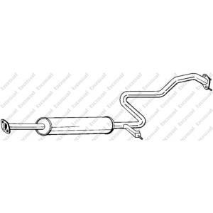 средно гърне BOSAL 287-703 