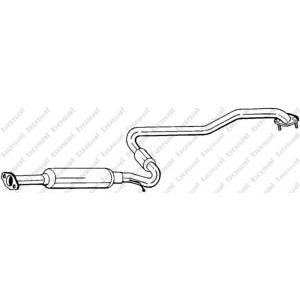 средно гърне BOSAL 286-133 