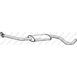средно гърне BOSAL 284-925 