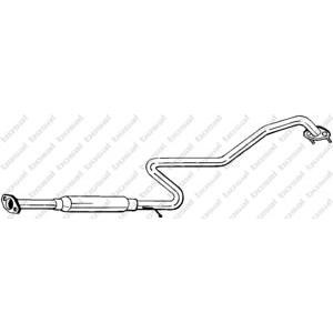 средно гърне BOSAL 286-125 