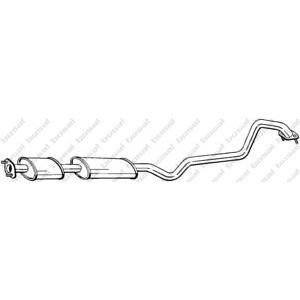 средно гърне BOSAL 288-389 