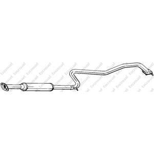 средно гърне BOSAL 285-519 