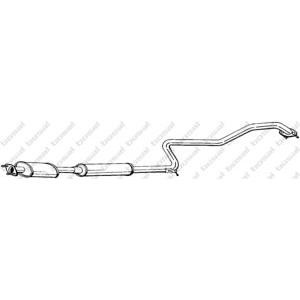 средно гърне BOSAL 288-577 