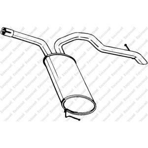 крайно гърне BOSAL 281-877 