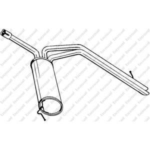 задно гърне BOSAL 281-795