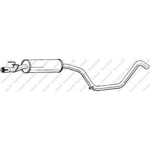 средно гърне BOSAL 285-029 