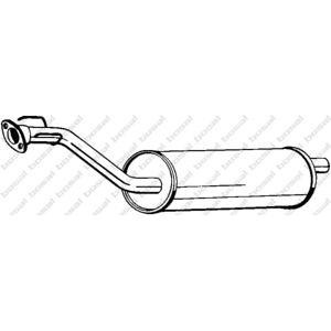 задно гърне BOSAL 278-135