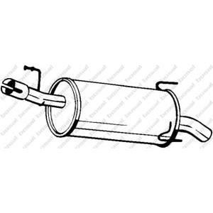 задно гърне BOSAL 185-971 