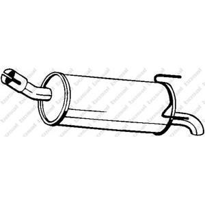 задно гърне BOSAL 185-645 