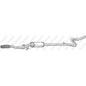 средно гърне BOSAL 292-045