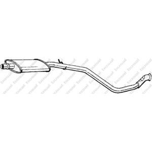 средно гърне BOSAL 282-035 