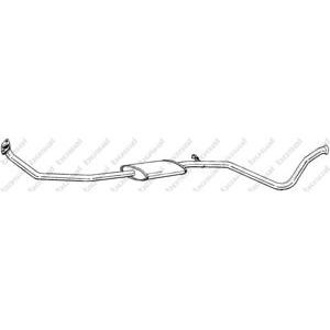 средно гърне BOSAL 291-891 