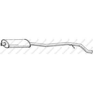 средно гърне BOSAL 286-077 