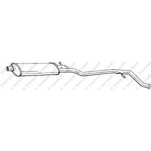 средно гърне BOSAL 287-093 