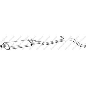 средно гърне BOSAL 287-863 