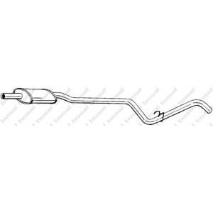 средно гърне BOSAL 286-047