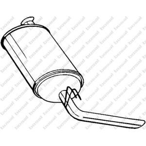 задно гърне BOSAL 200-971 