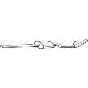 средно гърне BOSAL 284-079 