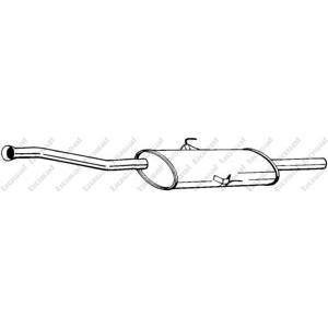 средно гърне BOSAL 200-163 