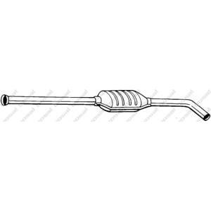 средно гърне BOSAL 283-567