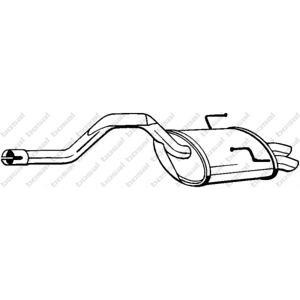 задно гърне BOSAL 200-803 