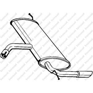 крайно гърне BOSAL 227-039