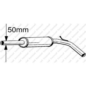 средно гърне BOSAL 233-395 
