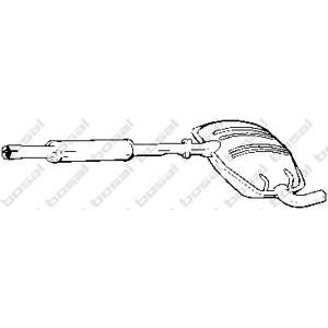 средно гърне BOSAL 279-275 