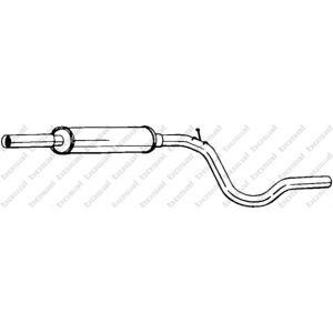 средно гърне BOSAL 281-233 