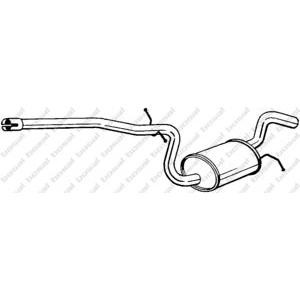 средно гърне BOSAL 281-469
