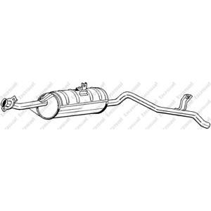 средно гърне BOSAL 280-025