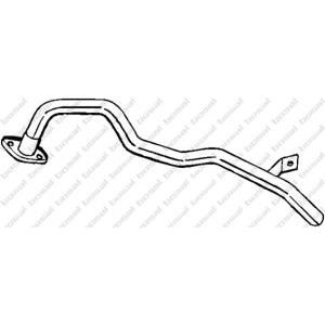 изпускателна тръба BOSAL 439-109 