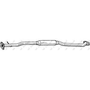 средно гърне BOSAL 283-381 