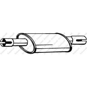 средно гърне BOSAL 228-251